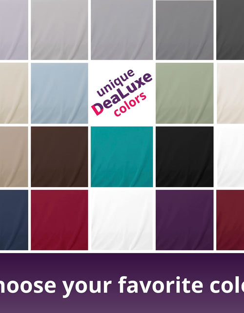 Load image into Gallery viewer, Fitted Sheets Queen Size – Queen Fitted Sheet Only Deep Pocket – Soft 21” Extra Deep Pocket Queen Fitted Sheets Fit Perfectly 17”–23” Deep Mattress &amp; Toppers – 1 Bottom Sheet Grey Fitted Sheet Queen
