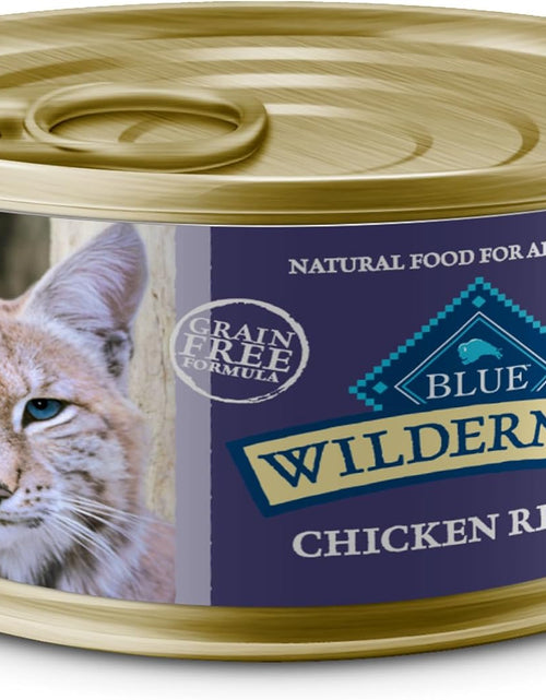 Load image into Gallery viewer, Wilderness High Protein Grain Free, Natural Adult Pate Wet Cat Food
