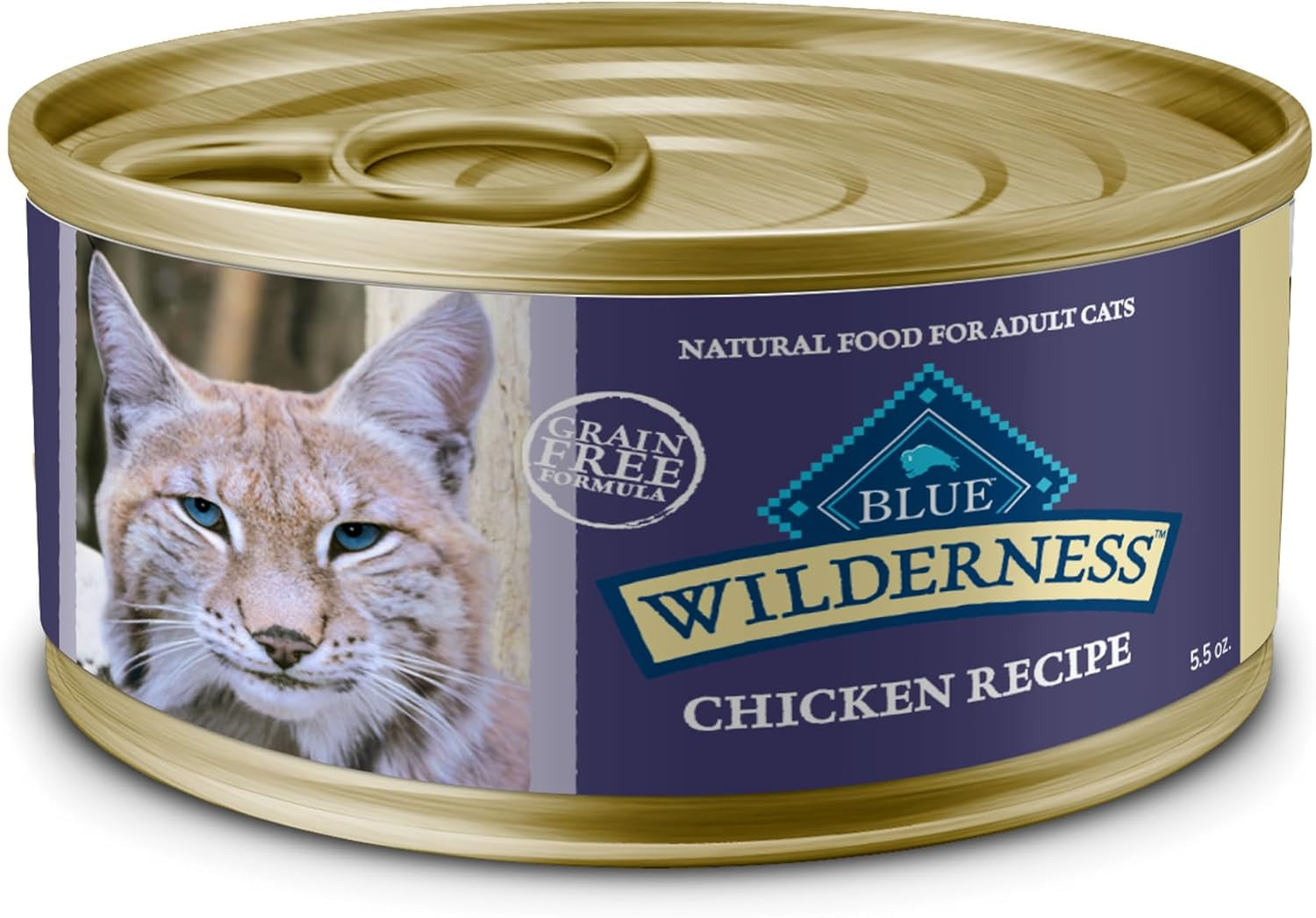 Wilderness High Protein Grain Free, Natural Adult Pate Wet Cat Food